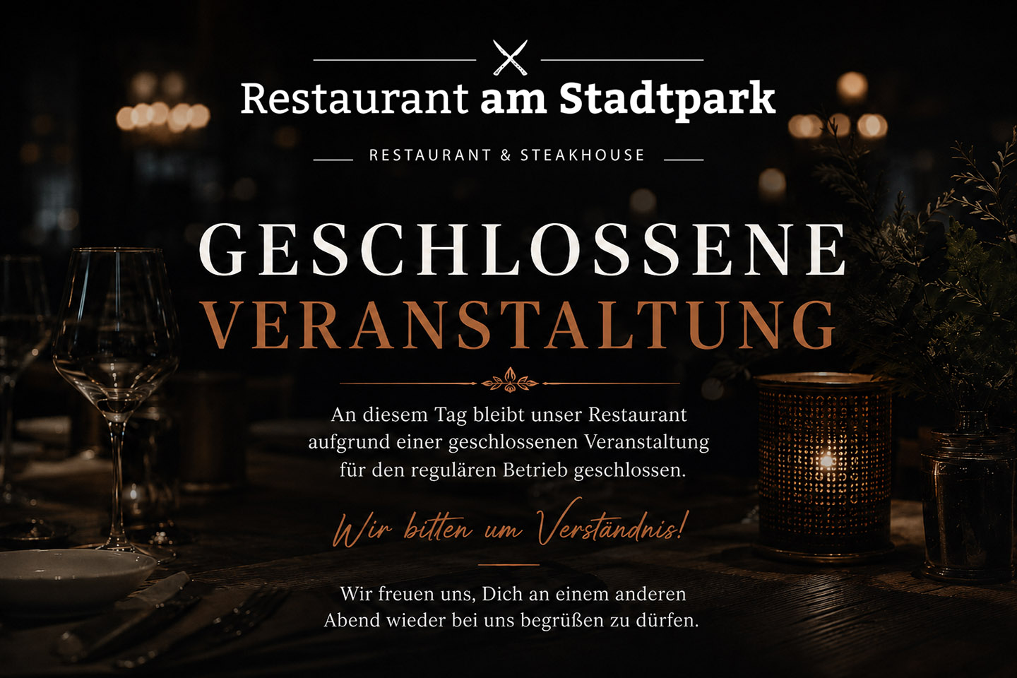 Geschlossene Veranstaltung